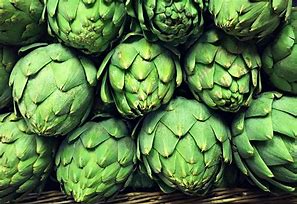 Artichokes and seasonal vegetables