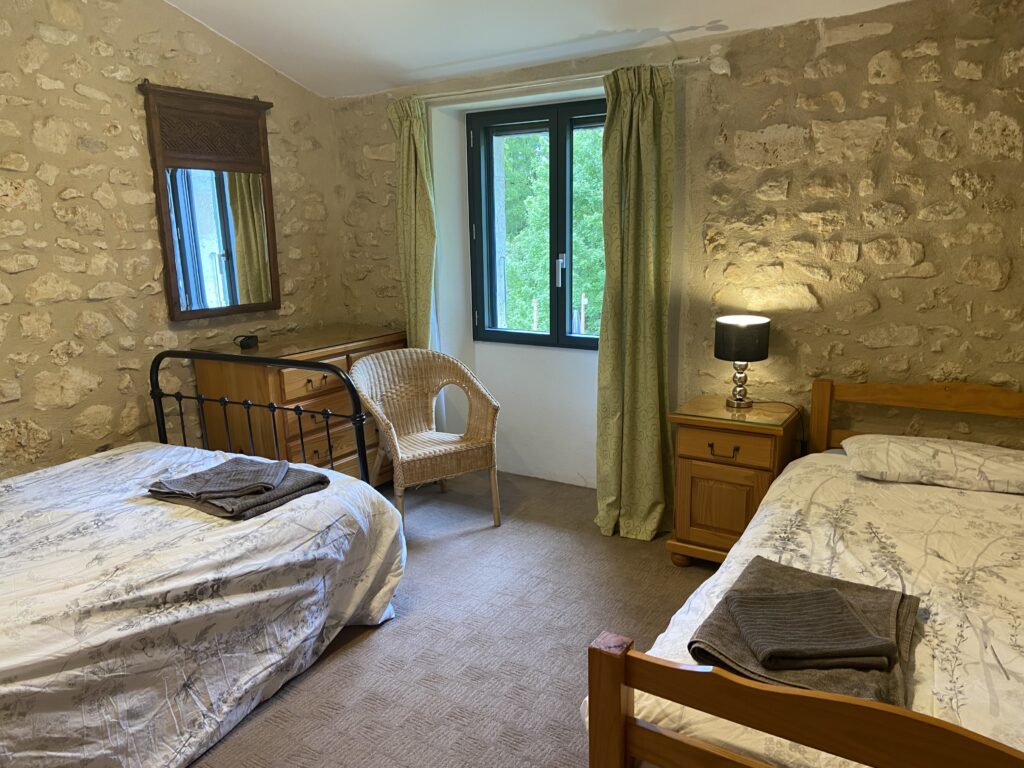 twin chambre beuronne les Rivieres